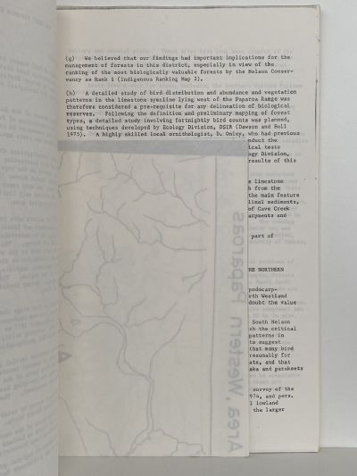 BOTANY DIVISION DSIR REPORT