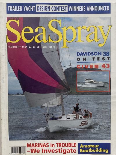 VINTAGE MAGAZINE: Sea Spray - February 1991