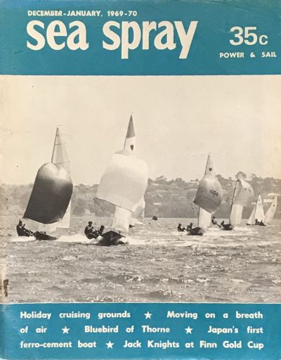 VINTAGE MAGAZINE: Sea Spray - Vol. 24, No. 11 - Dec 1969 / Jan 1970