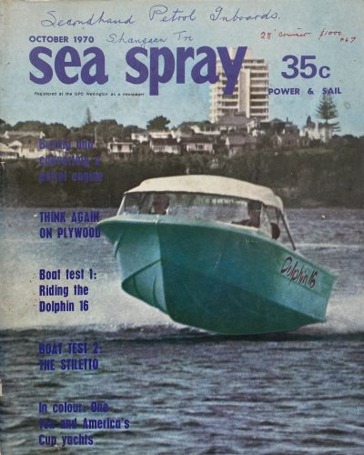 VINTAGE MAGAZINE: Sea Spray / Power & Sail - Vol. 25, No. 9 - October 1970