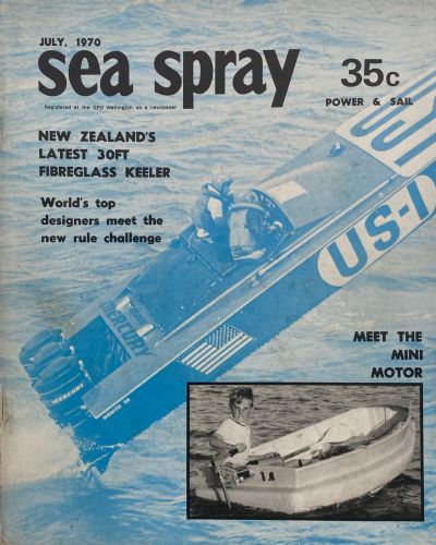 VINTAGE MAGAZINE: Sea Spray / Power & Sail - Vol. 25, No. 6 - July 1970