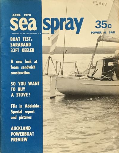 VINTAGE MAGAZINE: Sea Spray / Power & Sail - Vol. 25, No. 3 - April 1970