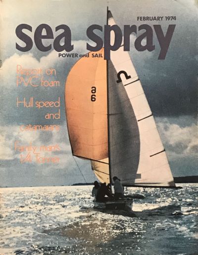 VINTAGE MAGAZINE: Sea Spray / Power & Sail - Vol. 29, No. 1 - February 1974