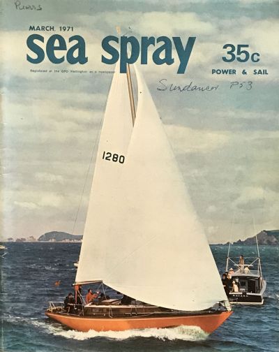 VINTAGE MAGAZINE: Sea Spray / Power & Sail - Vol. 26, No. 2 - March 1971