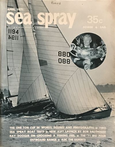 VINTAGE MAGAZINE: Sea Spray / Power & Sail - Vol. 26, No. 3 - April 1971