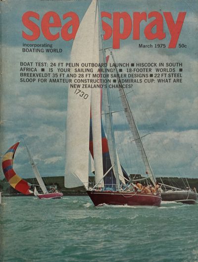 VINTAGE MAGAZINE: Sea Spray - Vol. 30, No. 2 - March 1975