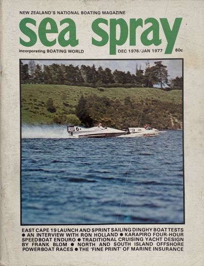 VINTAGE MAGAZINE: Sea Spray - Dec 1976 / Jan 1977