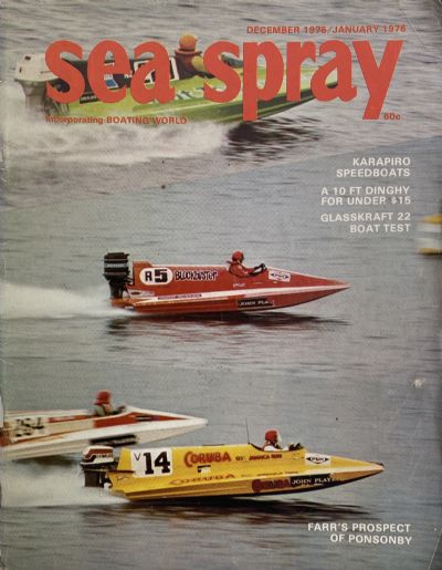 VINTAGE MAGAZINE: Sea Spray, Vol 30, No. 7 - Dec 1975 / Jan 1976