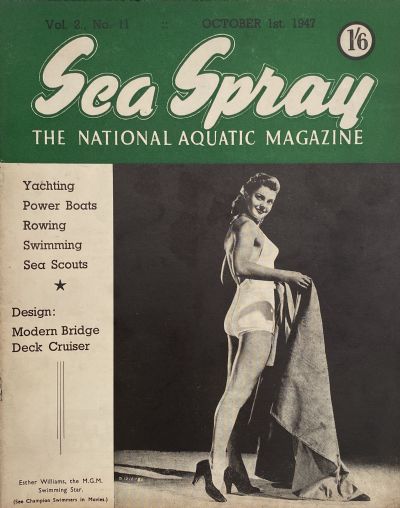 VINTAGE MAGAZINE: Sea Spray - Vol. 2, No. 11 - October 1947
