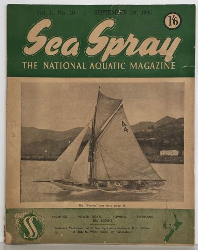 VINTAGE MAGAZINE: Sea Spray - September 1946 - Vol. 1, No. 10