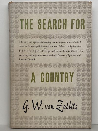 THE SEARCH FOR A COUNTRY