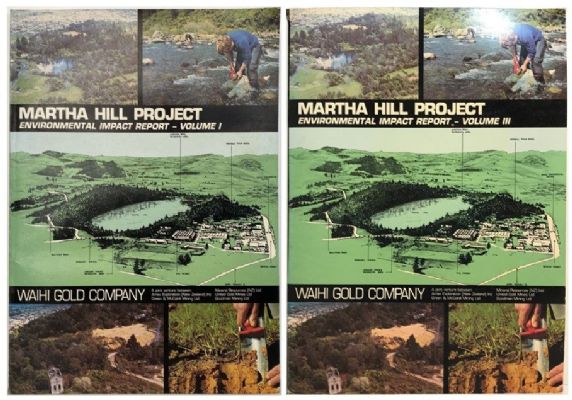 MARTHA HILL PROJECT: Environmental Impact Report Volume 1 and 3 1985
