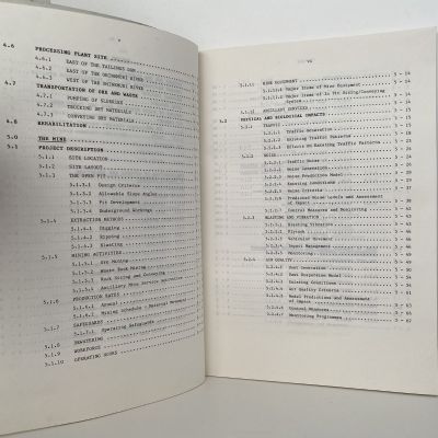 MARTHA HILL PROJECT: Environmental Impact Report Volume 1 and 3 1985