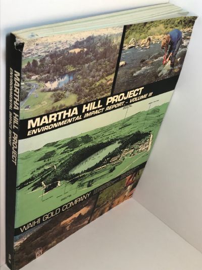 MARTHA HILL PROJECT: Environmental Impact Report Volume 1 and 3 1985