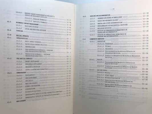 MARTHA HILL PROJECT: Environmental Impact Report Volume 1 and 3 1985