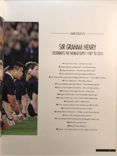 SIR GRAHAM HENRY CELEBRATES: The World Cups 1987 to 2015