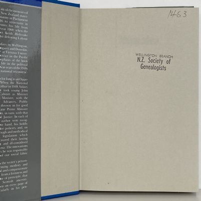 JOHN MARSHALL: Memoirs, Volume 1 - 1912 to 1960