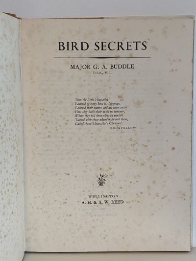 BIRD SECRETS
