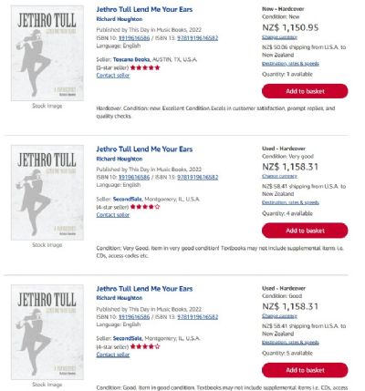 JETHRO TULL: Lend Me Your Ears - A Fan History