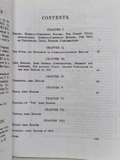 AERO ENGINES THROUGH 1916: 4th edition