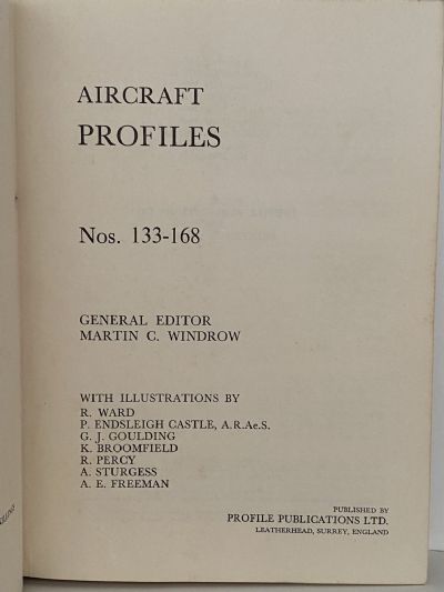 AIRCRAFT PROFILES 133 - 168