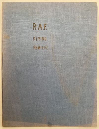 RAF FLYING REVIEW: Bound editions of 12x Royal Air Force magazines 1956 to 1957