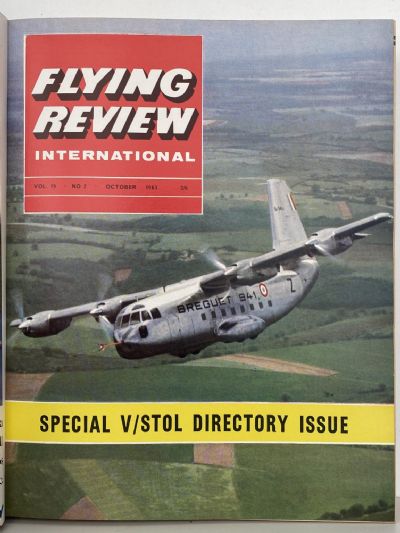 RAF FLYING REVIEW: Bound editions of 12x Royal Air Force magazines 1963 to 1964