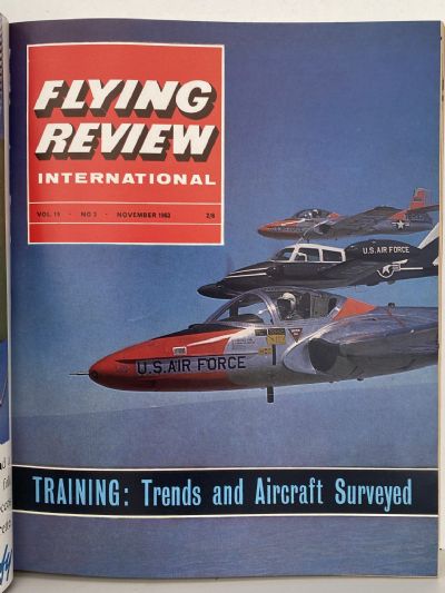 RAF FLYING REVIEW: Bound editions of 12x Royal Air Force magazines 1963 to 1964
