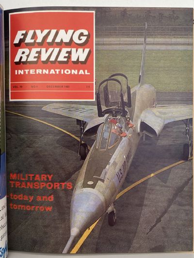 RAF FLYING REVIEW: Bound editions of 12x Royal Air Force magazines 1963 to 1964