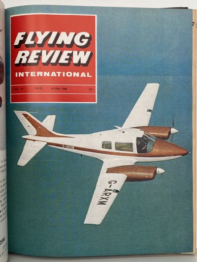 RAF FLYING REVIEW: Bound editions of 12x Royal Air Force magazines 1963 to 1964