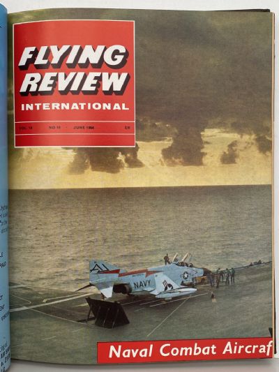 RAF FLYING REVIEW: Bound editions of 12x Royal Air Force magazines 1963 to 1964
