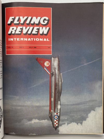 RAF FLYING REVIEW: Bound editions of 12x Royal Air Force magazines 1963 to 1964