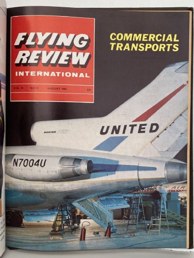 RAF FLYING REVIEW: Bound editions of 12x Royal Air Force magazines 1963 to 1964