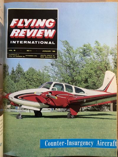 RAF FLYING REVIEW: Bound editions of 12x Royal Air Force magazines 1964 to 1965