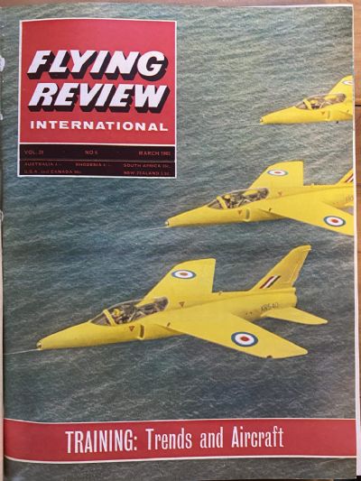 RAF FLYING REVIEW: Bound editions of 12x Royal Air Force magazines 1964 to 1965