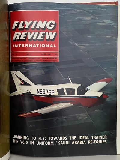 RAF FLYING REVIEW: Bound editions of 12x Royal Air Force magazines 1965 to 1966