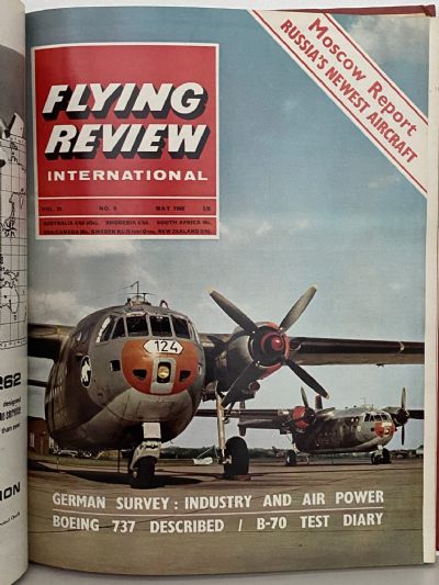 RAF FLYING REVIEW: Bound editions of 12x Royal Air Force magazines 1965 to 1966