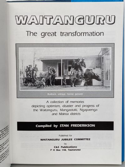 WAITANGURU: The great transformation