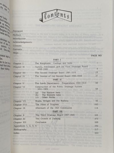 THE RANGITAIKI 1890-1990: Settlement and Drainage on The Rangitaiki