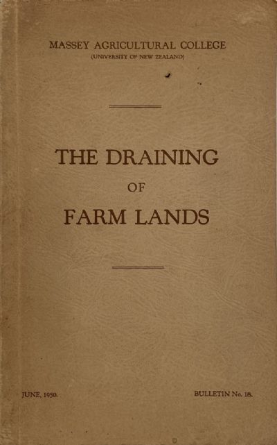 THE DRAINING OF FARMLANDS