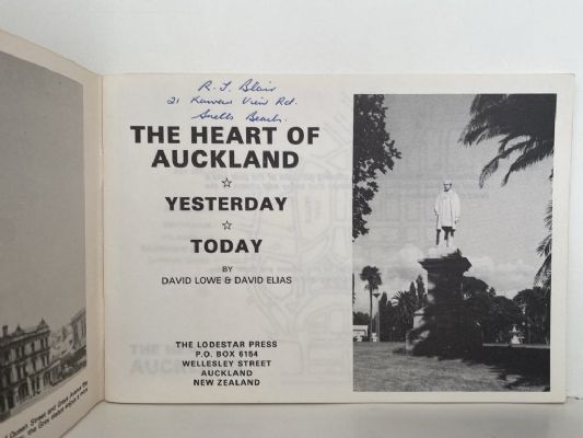 THE HEART OF AUCKLAND: Yesterday Today
