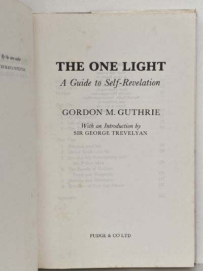 THE ONE LIGHT: A Path to Self-Revelation