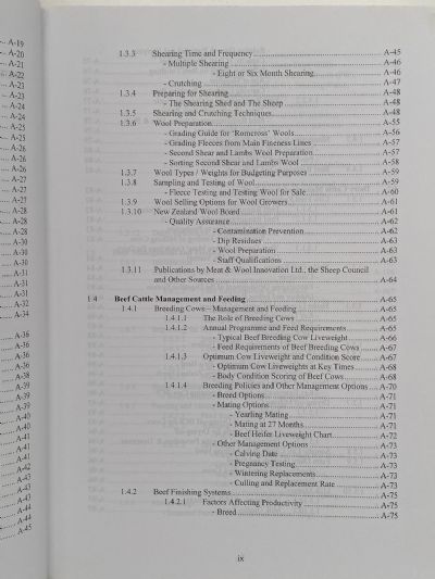 FARM TECHNICAL MANUAL