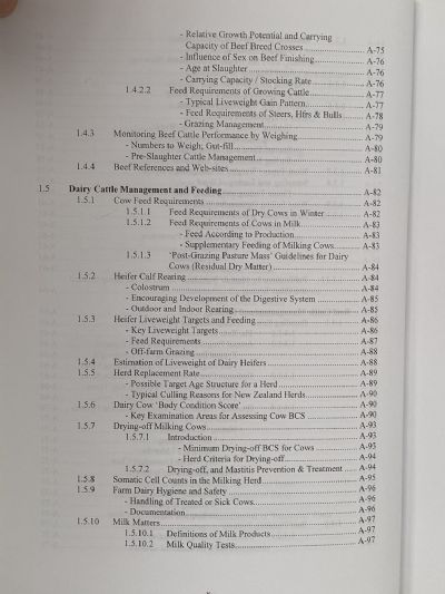 FARM TECHNICAL MANUAL