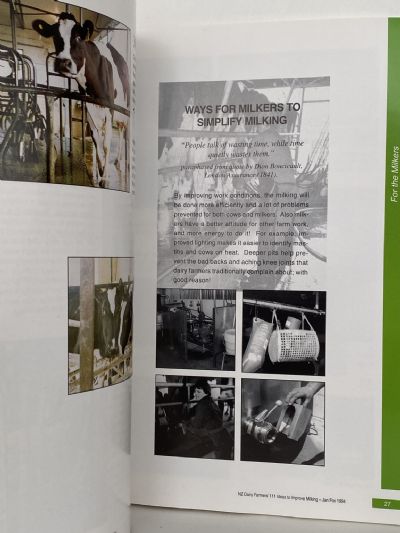111 IDEAS TO IMPROVE MILKING