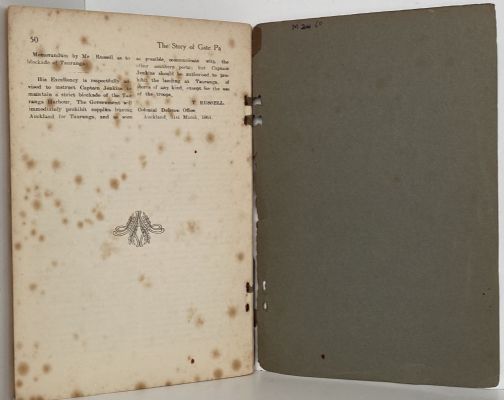 THE STORY OF GATE PA, April 29th 1864 1st edition