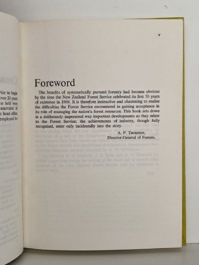 THE FIRST FIFTY YEARS OF NEW ZEALAND'S FOREST SERVICE