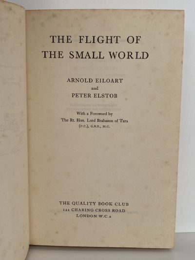 THE FLIGHT OF THE SMALL WORLD