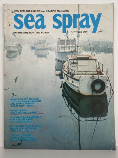 VINTAGE MAGAZINE: Sea Spray - October 1977 - Vol. 32, No. 9