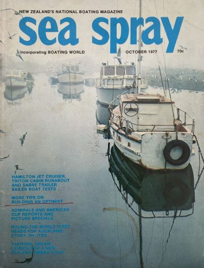 VINTAGE MAGAZINE: Sea Spray - October 1977 - Vol. 32, No. 9